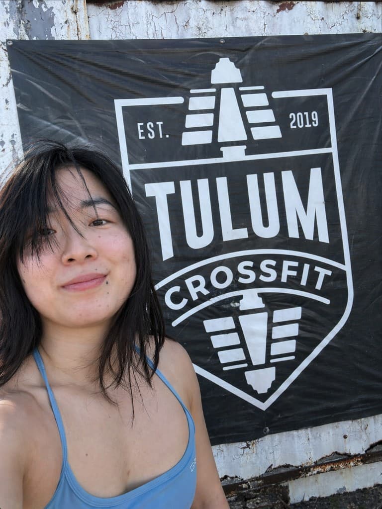 Maddie Wang training CrossFit